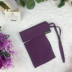 Dark Purple Saudi Niqab HB-37 – Double Georgette Fabric by Hijabiyana