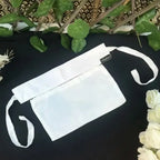 White Saudi Niqab HB-41 – Double Georgette Fabric by Hijabiyana